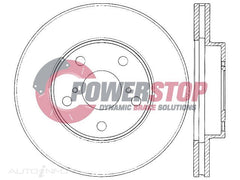 PSR17462 Disc Rotor - Toyota Front 275mm (PAIR)