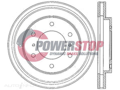 PSR17442 Disc Rotor - Mitsubishi Front 290mm (PAIR)