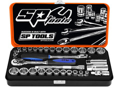 SOCKET SET 3/8DR 6PT 32PC METRIC/SAE