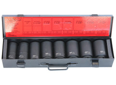 SOCKET SET IMPACT 3/4"DR DEEP 6PT 8PC SAE