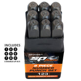 NUMBER PUNCH SET 9PC (3MM)