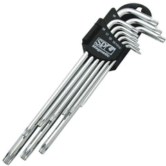 KEY SET MAGNETIC 9PC TORX DRIVE