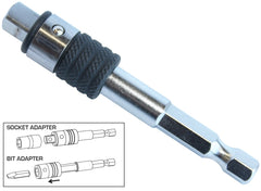 ADAPTOR POWER BIT 2 IN 1 1/4" SQ DR 1/4" HEX