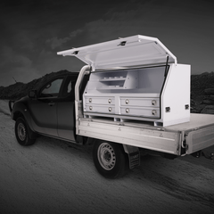 TRUCK BOX TOOLKIT 378PC METRIC /SAE - WHITE