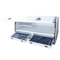 TRUCK BOX TOOLKIT 378PC METRIC /SAE - WHITE