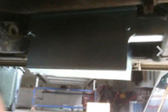 RC Colorado, Early D-Max Under Car Battery Box- Zinc Coated Steel