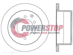 PSR17536 Disc Rotor - Toyota Rear 312mm (EACH)