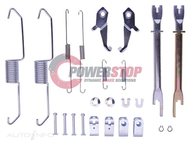 Drum Brake Hardware Kit - Mitsubishi