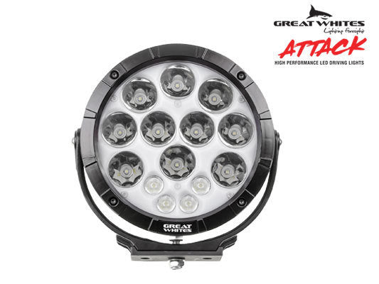 220mm Attack Round Driving Light (Pair)