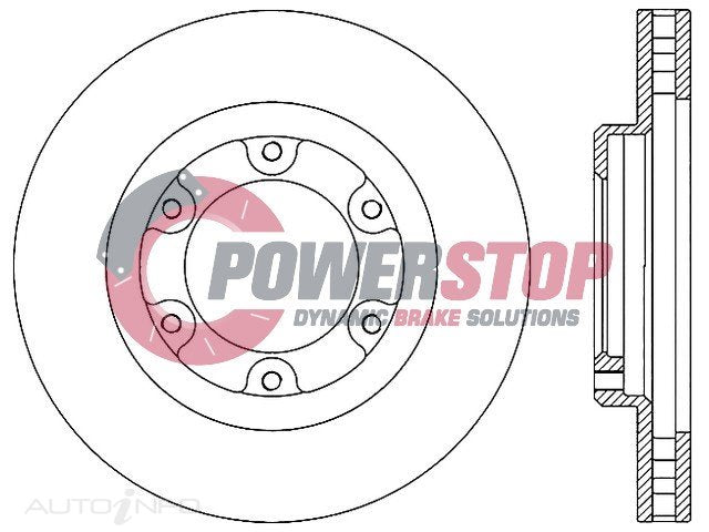 PSR17535 Disc Rotor - Toyota Front 311mm (EACH)