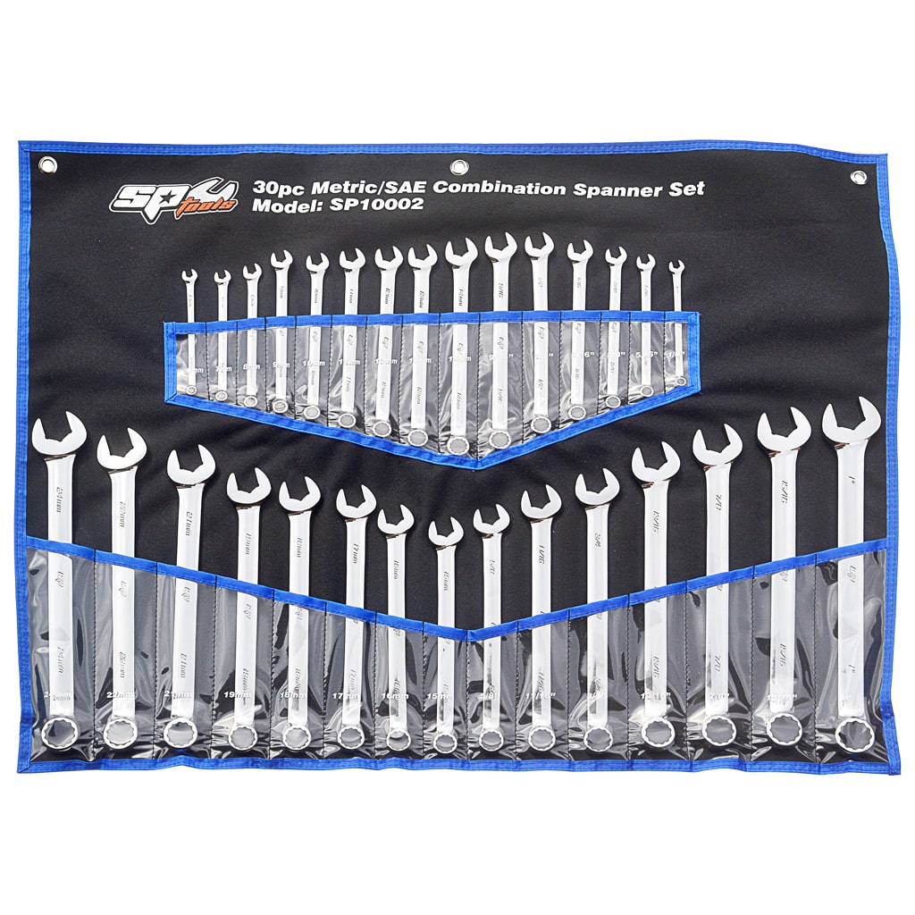 SPANNER SET ROE 30PCE METRIC / SAE