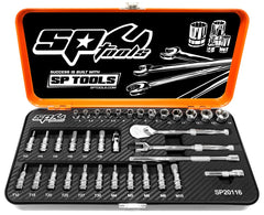 SOCKET SET 1/4DR 6PT 35PC METRIC