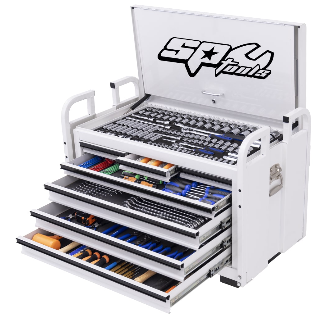 TOOLKIT 413PC METRIC/SAE -WHITE 7 DRAWER OFF ROAD FIELD SERVICE