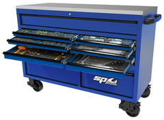 465PC TOOLKIT METRIC/SAE - 13 DRAWER BLUE/BLACK USA SERIES