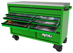 465PC TOOLKIT METRIC/SAE - 13 DRAWER GREEN USA SERIES