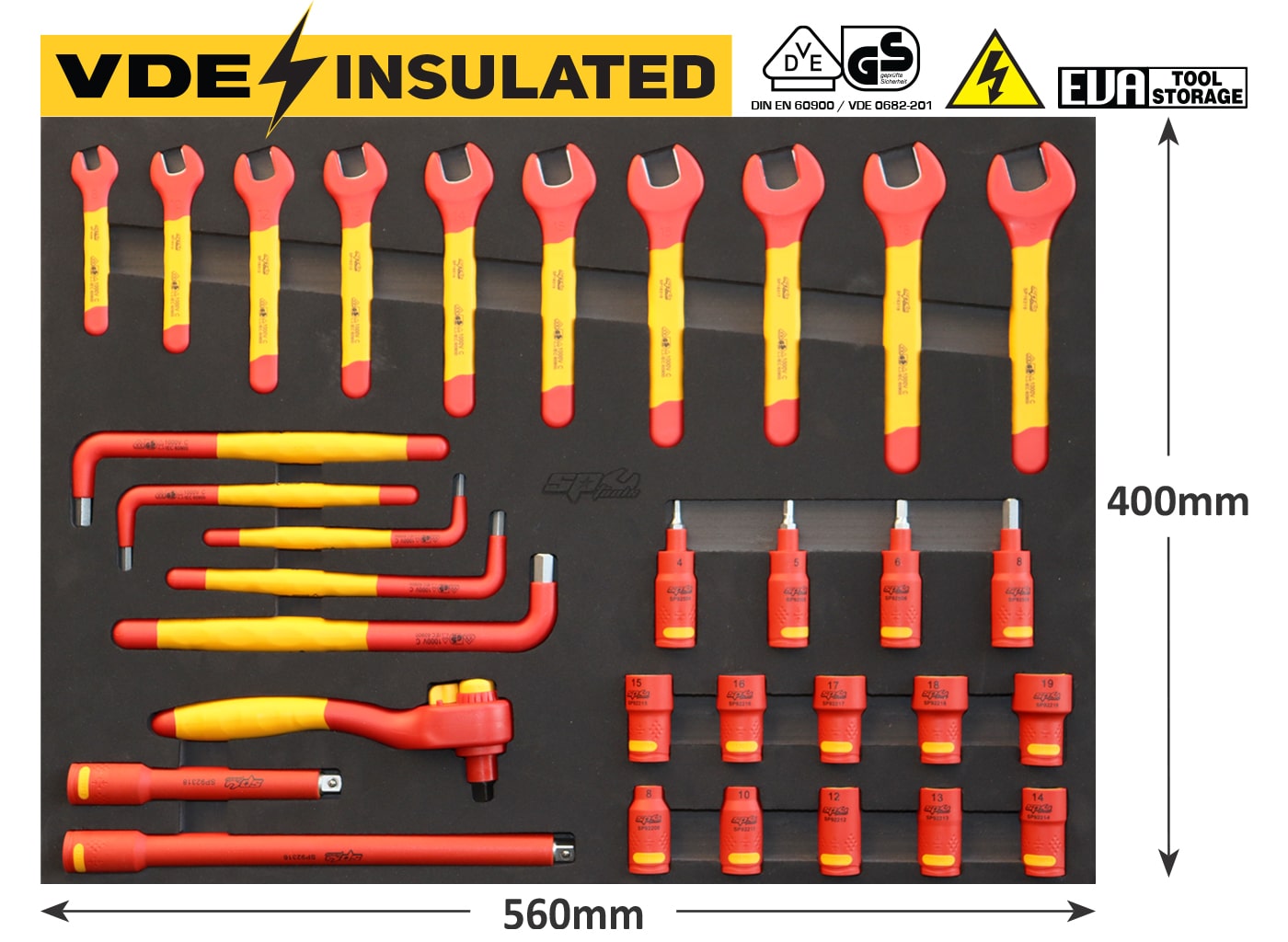 TOOLKIT ELECTRIC VEHICLE SERVICE MODULE (VDE) ROLLCAB