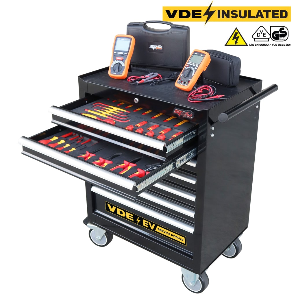 TOOLKIT ELECTRIC VEHICLE SERVICE MODULE (VDE) ROLLCAB