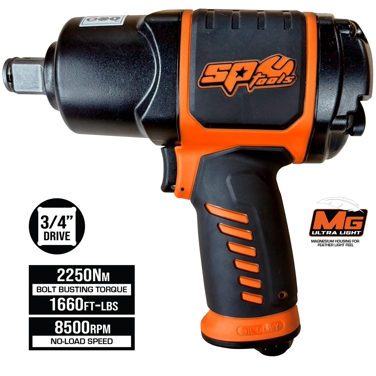 IMPACT WRENCH 3/4"DR