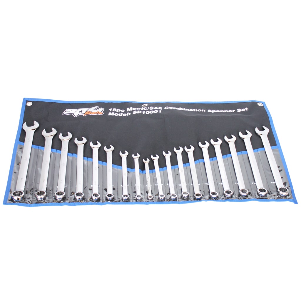 SET SPANNER ROE 18PC METRIC SAE