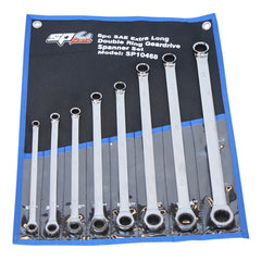 SET SPANNER DOUBLE RING GEARDRIVE 8PC SPTOOLS