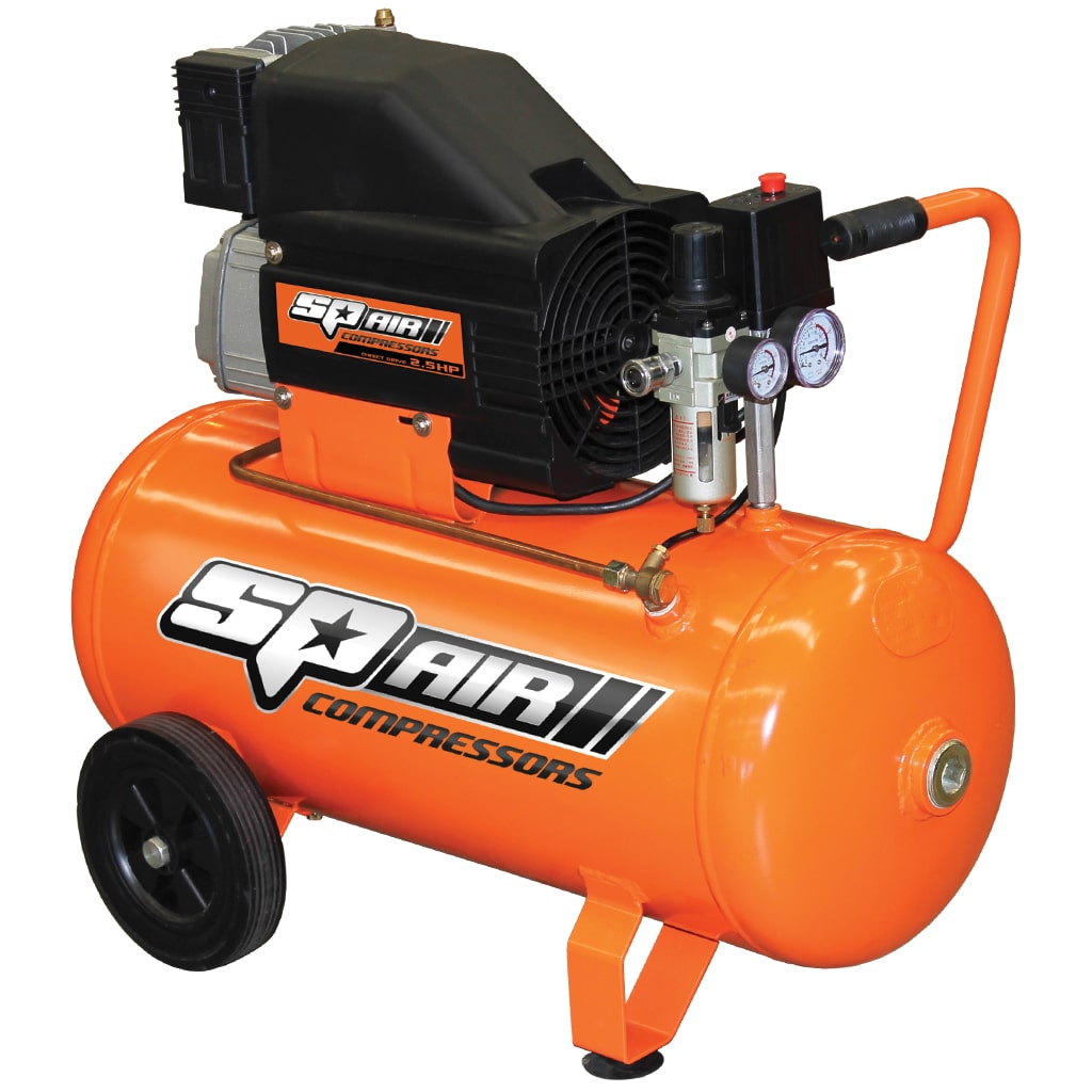 COMPRESSOR 2.5HP DIRECT DRIVE 50LT TANK