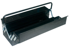 TOOL BOX BLACK CUSTOM CANTILEVER 404MM 5 TRAY