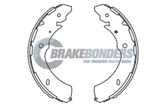 N2025 Brake Shoes - Holden / Isuzu 295mm (SET)