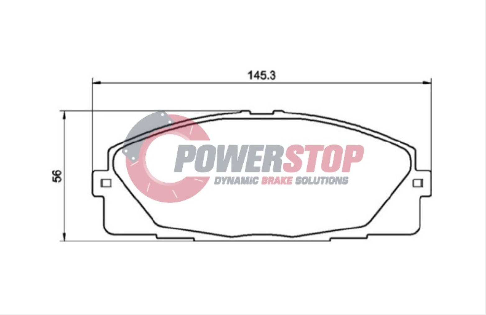 PS1772-KC Powerstop Disc Pads [Kev/Cer] - Toyota Front (SET)