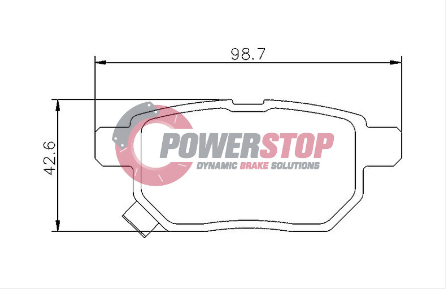 PS1786-KC Powerstop Disc Pads [Kev/Cer] - Lexus / Toy Rear (SET)