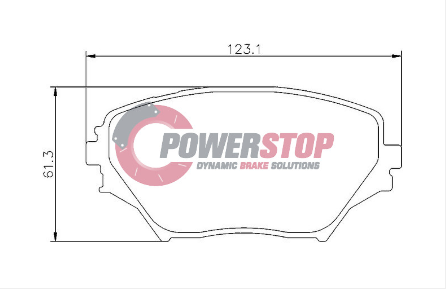 PS1432-KC Powerstop Disc Pads [Kev/Cer] - Toyota Front (SET)