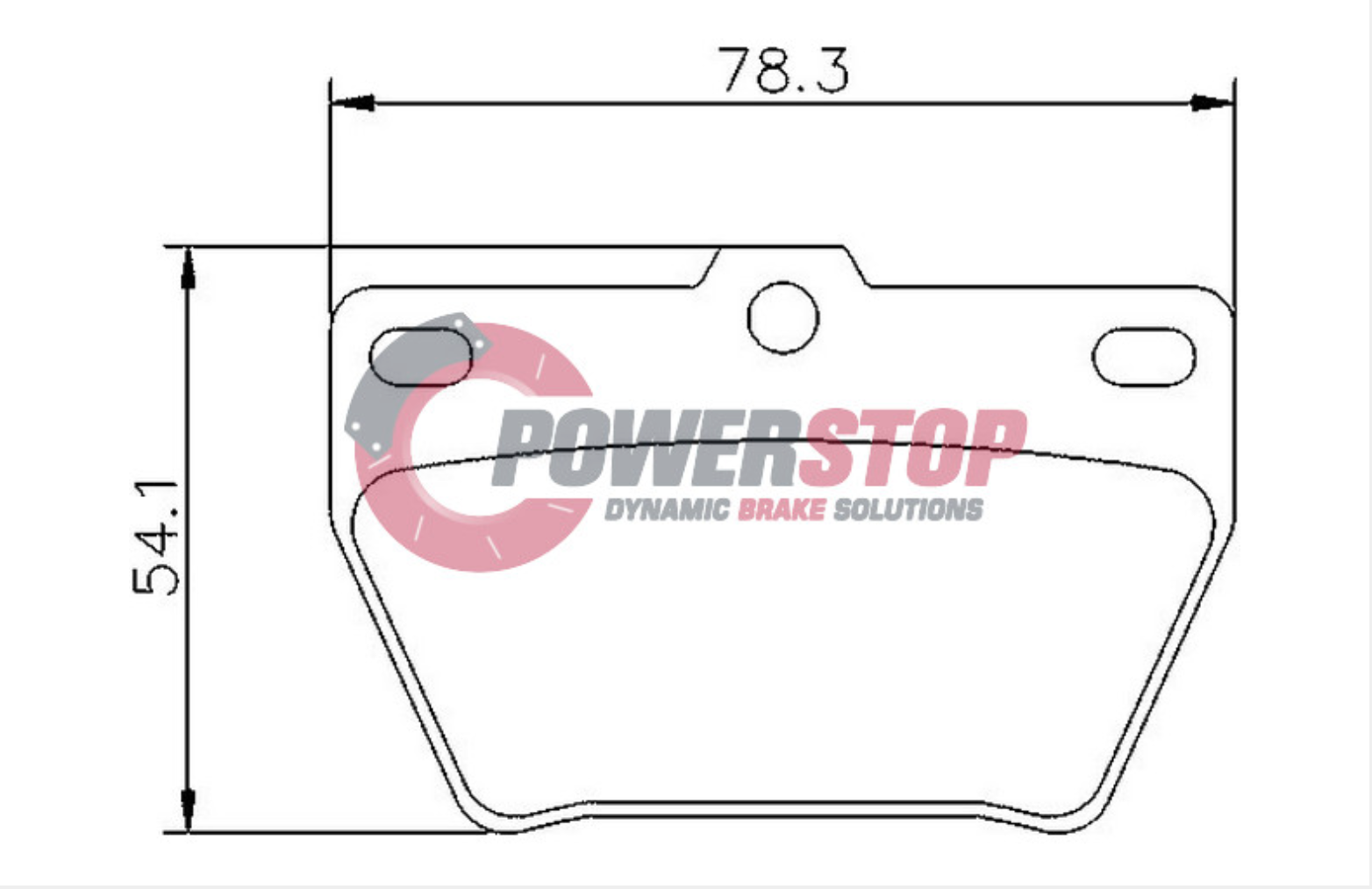 PS1680-KC Powerstop Disc Pads [Kev/Cer] - Chery / Toyota Rear (SET)