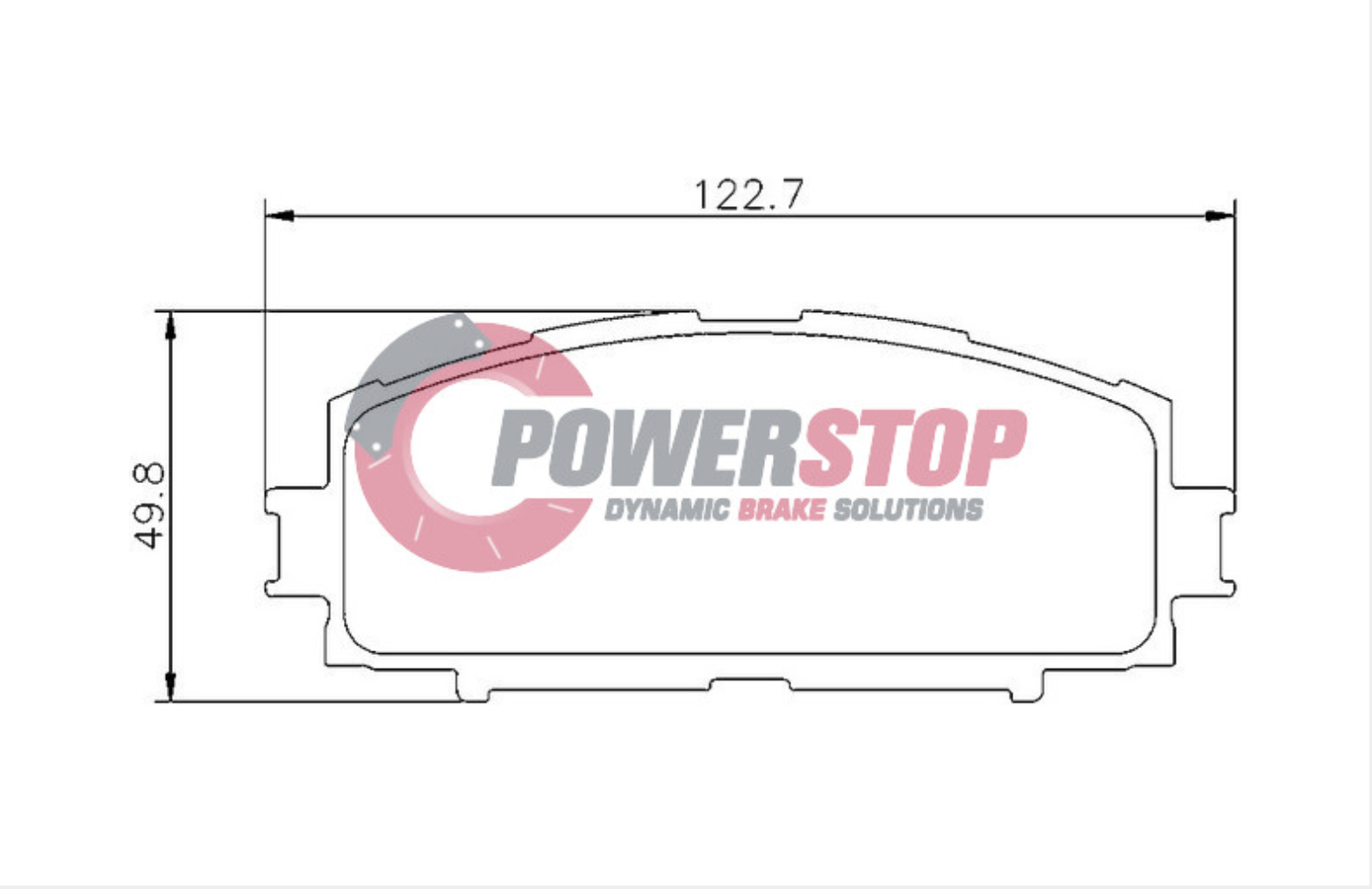 PS1820-KC Powerstop Disc Pads [Kev/Cer] - Toyota Front (SET)