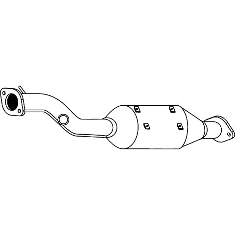 Redback Underfloor Catalytic Converter for Nissan Dualis (08/2009 - 06/2014)