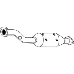 Redback Underfloor Catalytic Converter for Nissan Dualis (08/2009 - 06/2014)