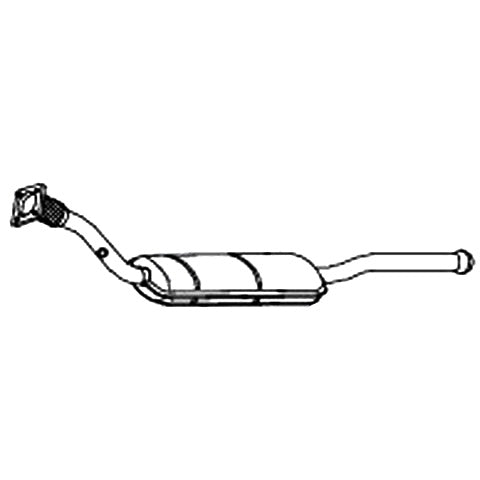 Redback Underfloor Catalytic Converter for Volvo V70 (12/1995 - 03/2008), S70 (12/1995 - 03/2008)
