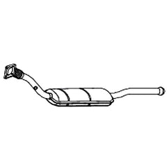 Redback Underfloor Catalytic Converter for Volvo V70 (12/1995 - 03/2008), S70 (12/1995 - 03/2008)