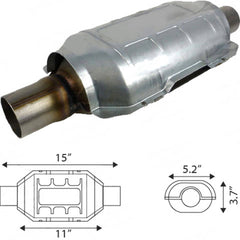 Euro II, 2", CPSI 400 Oval