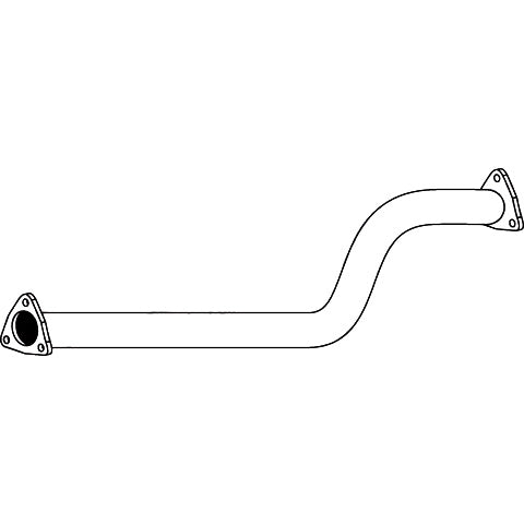 Redback Engine Pipe for Toyota Landcruiser FJ75 Series 4.0L (11/1984 - 1993)