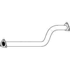 Redback Engine Pipe for Toyota Landcruiser FJ75 Series 4.0L (11/1984 - 1993)