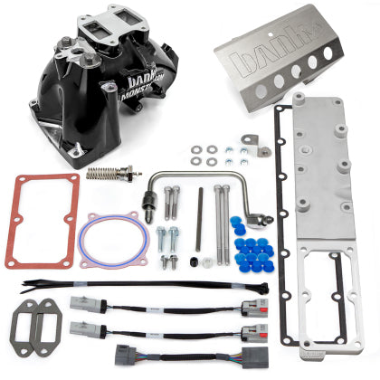 Banks Power 13-18 Ram 6.7L Diesel Monster-Ram Intake System Gen-2 w/Fuel Line - Red w/Heater System